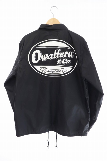 中古】Owatteru&Co オワッテル アンド コー ロゴ プリント コーチ