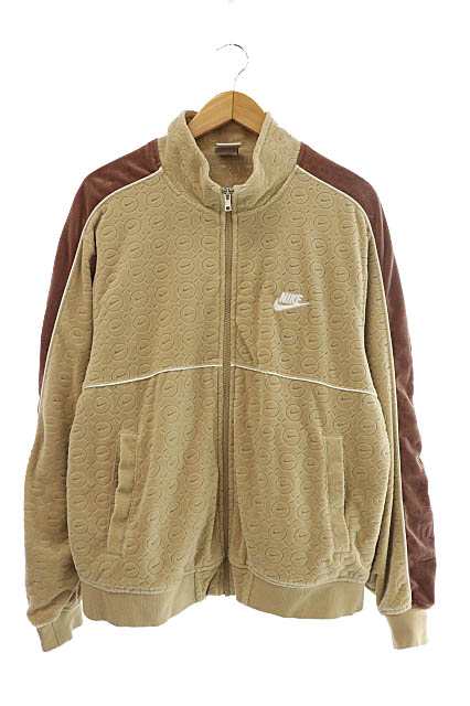 中古】シュプリーム SUPREME ×NIKE ナイキ 21SS Velour Track Jacket ...