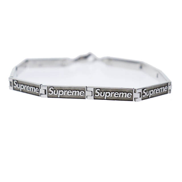 中古】シュプリーム SUPREME ×Jacobu0026Co ジェイコブ 23SS Logo Link Bracelet ロゴ リンク ブレスレット  △□230726の通販はau PAY マーケット - ブランド古着のベクトル | au PAY マーケット－通販サイト