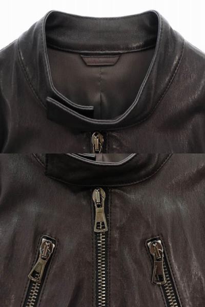 中古】マルタンマルジェラ Martin Margiela 09AW ここのえ期 5 ZIP RIDERS JACKET ハの字 ライダース  ジャケットの通販はau PAY マーケット - ブランド古着のベクトル | au PAY マーケット－通販サイト