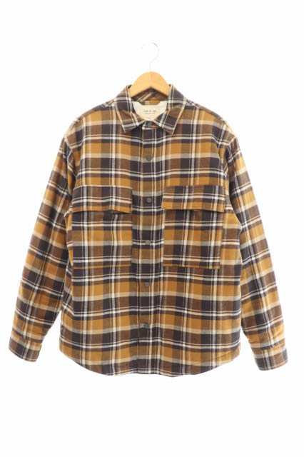 中古】フィアオブゴッド Fear of God FLANNEL SHIRT JACKET 6th