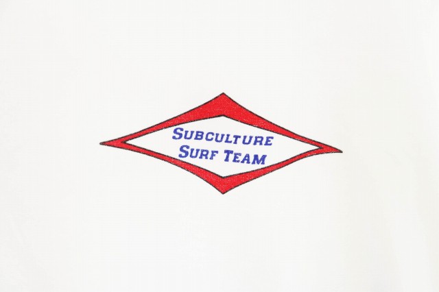 中古】SubCulture サブカルチャー SURFTEAM Tee サーフチーム ロゴ