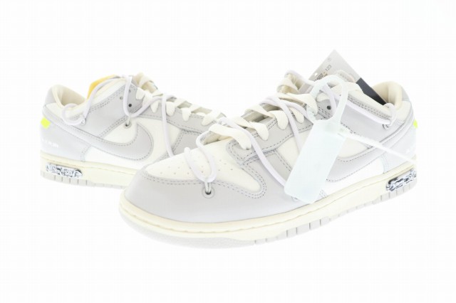 中古】ナイキ NIKE ×OFF-WHITE オフホワイト DUNK LOW 1 OF 50 Lot49 ...