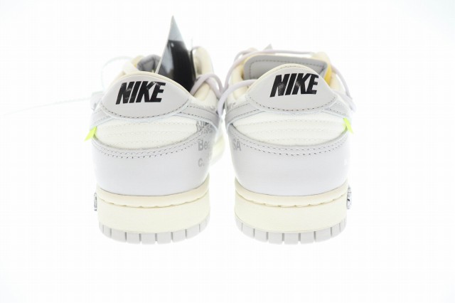 中古】ナイキ NIKE ×OFF-WHITE オフホワイト DUNK LOW 1 OF 50 Lot49