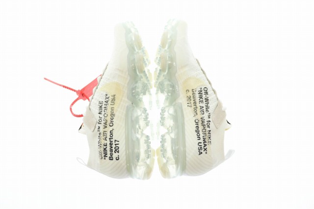 【中古】ナイキ NIKE ×OFF WHITE オフホワイト THE TEN AIR VAPORMAX FK FLYKNIT AA3831-100  27.5 ☆AA★▲■ 230916｜au PAY マーケット