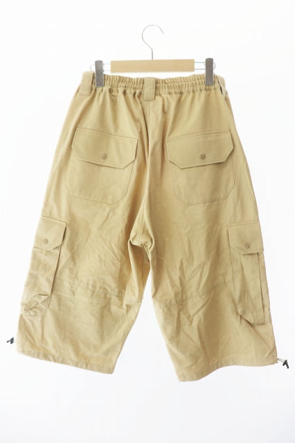 【中古】rajabrooke ラジャブルック KARGO PANTS カーゴ ハーフ ショート パンツ M ベージュ●241007 メンズの通販は