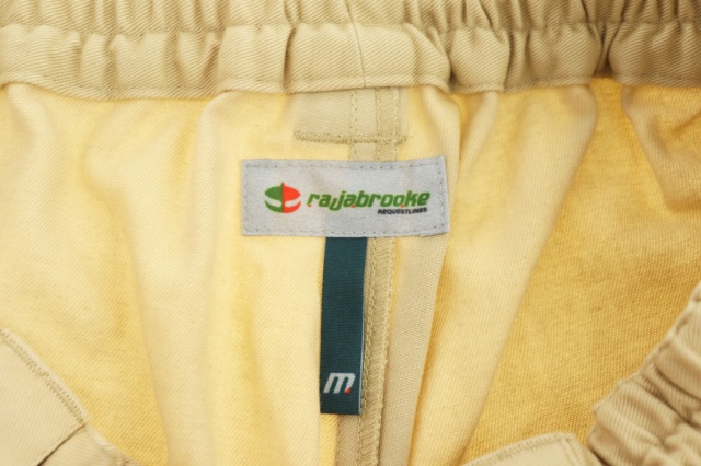 【中古】rajabrooke ラジャブルック KARGO PANTS カーゴ ハーフ ショート パンツ M ベージュ●241007 メンズの通販は