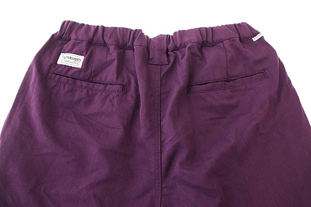 【中古】タイトブース TIGHTBOOTH TBPR BAGGY SLACKS バギー スラックス ワイド パンツ L 紫 パープル ● 230829  メンズ｜au PAY マーケット