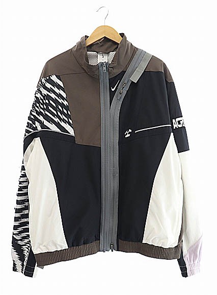 中古】ナイキ NIKE ×ACRONYM アクロニウム WOVEN JACKET WHITE 裏