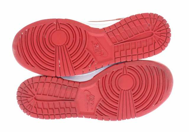 【中古】ナイキ NIKE DUNK LOW Gym Red ダンク ロー ジムレッド スニーカー DD1391-602 27 赤 白 レッド  ホワイト｜au PAY マーケット