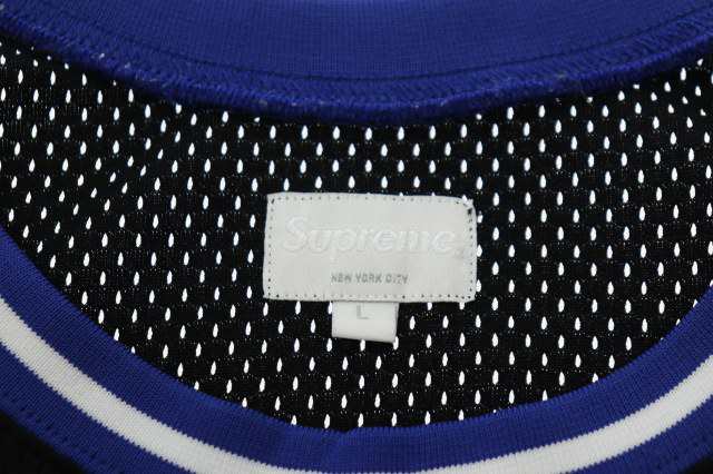 中古】シュプリーム SUPREME 17SS Curve Basketball Jersey ロゴ