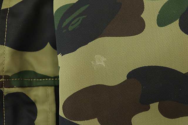 中古】アベイシングエイプ A BATHING APE 1ST CAMO MA-1 ファースト