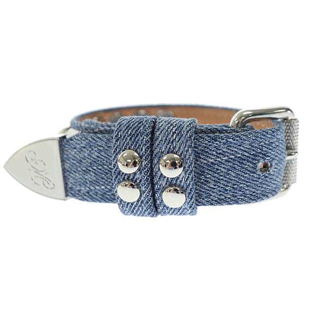 中古】MASU エムエーエスユー 23SS DENIM STUDS BRACELET デニム