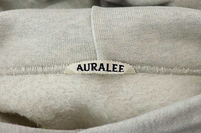 中古】オーラリー AURALEE 22AW HIGH COUNT HEAVY SWEAT P/O PARKA