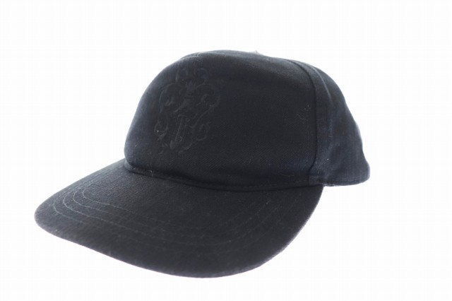 CHROME HEARTS クロムハーツ TRUCKER CAP/トラッカーキャップ コーデュロイダガー刺繍キャップ ブラック