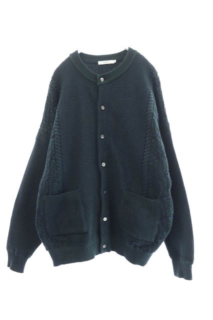 中古】ヤシキ YASHIKI 21AW Shigure Cardigan コットン ニット