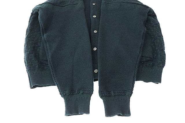 中古】ヤシキ YASHIKI 21AW Shigure Cardigan コットン ニット