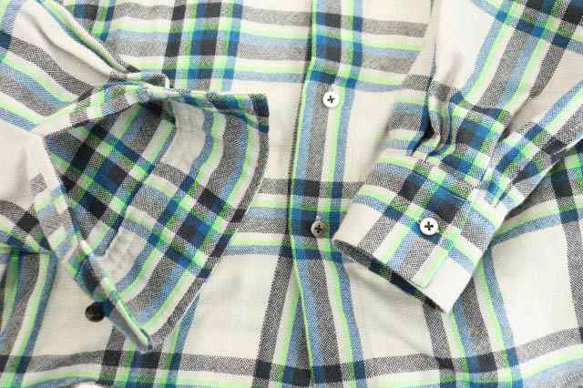 中古】ファセッタズム FACETASM 22AW WOOL CHECK ZIPPER SHIRT ウール ...