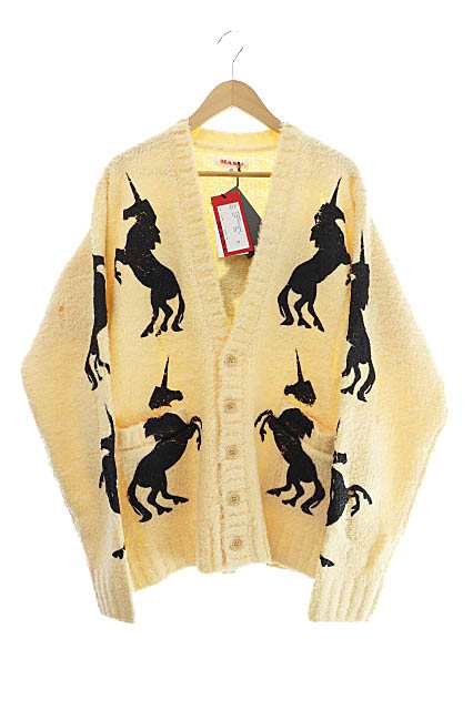 中古】MASU エム エー エス ユー 23AW UNICORN GRUNGE CARDIGAN