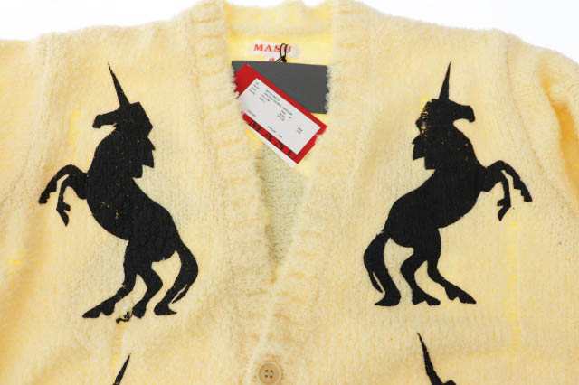 中古】MASU エム エー エス ユー 23AW UNICORN GRUNGE CARDIGAN