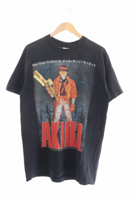 【中古】ヴィンテージ VINTAGE 80s〜90s AKIRA KANEDA EXPLODE TEE Fruits Of The Loom アキラ 金田 Tシャツ 半袖 L 黒の通販は 104,500円