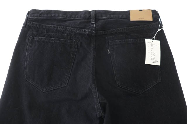 中古】ROTOL ロトル 22AW 6POCKETS BLACK DENIM DAMAGE ダメージ