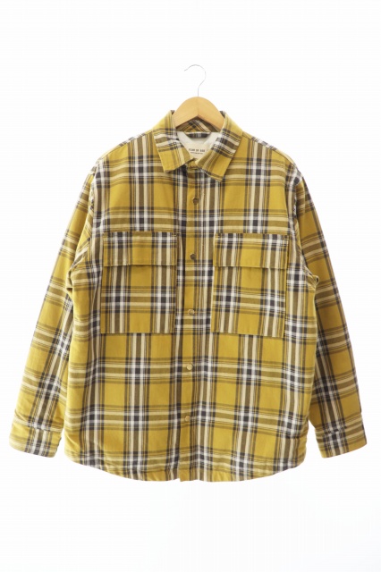 FEAR OF GOD チェック柄シャツジャケット FEAR OF GOD チェック柄シャツジャケット（中古】フィアオブ