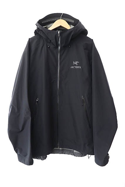 【中古】アークテリクス ARC'TERYX BETA LT JACKET ベータ ライト マウンテン ジャケット 26844 XL 黒☆AA★ 240807