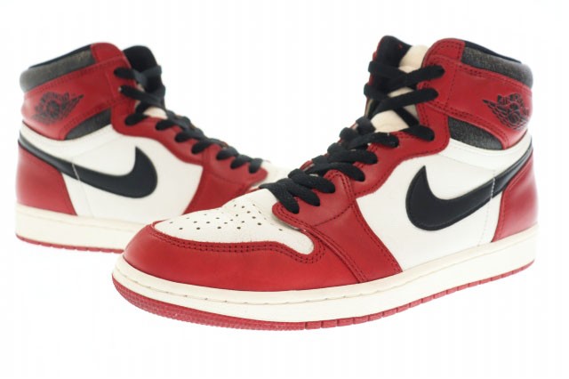 【中古】ナイキ NIKE AIR JORDAN 1 RETRO HIGH OG CHICAGO LOST & FOUND DZ5485-612 エア ジョーダン ▲■ 240913