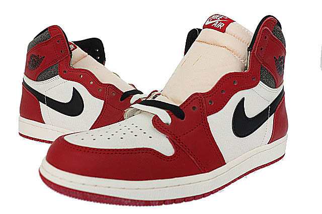 【中古】ナイキ NIKE AIR JORDAN 1 エアジョーダン 1 ハイ ロスト & ファウンド シカゴ DZ5485-612 28 ▲■ 240311