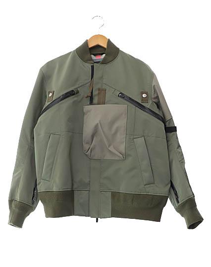 sacai サカイ ma-1 ばらまい ma1 ボア カーキ ミリタリー 