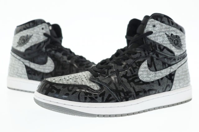 【中古】ナイキ NIKE AIR JORDAN 1 RETRO HIGH OG REBELLIONAIRE 26cm 555088-036 エア ジョーダン ▲■ 240922