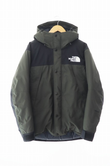 【中古】ザノースフェイス THE NORTH FACE 17AW MOUNTAIN DOWN JACKT ダウン ジャケット ND91737 S 緑 240908