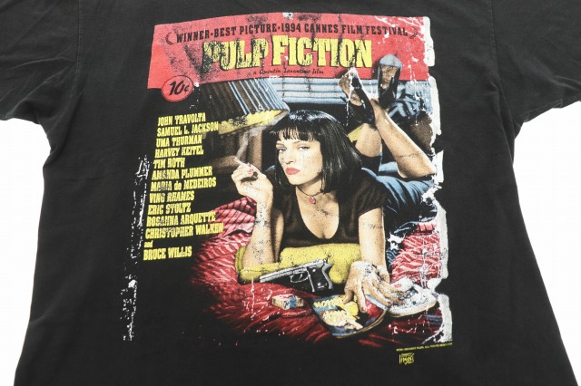 中古】ヴィンテージ VINTAGE 90s 1994 PULP FICTION MOVIE PROMO BACK