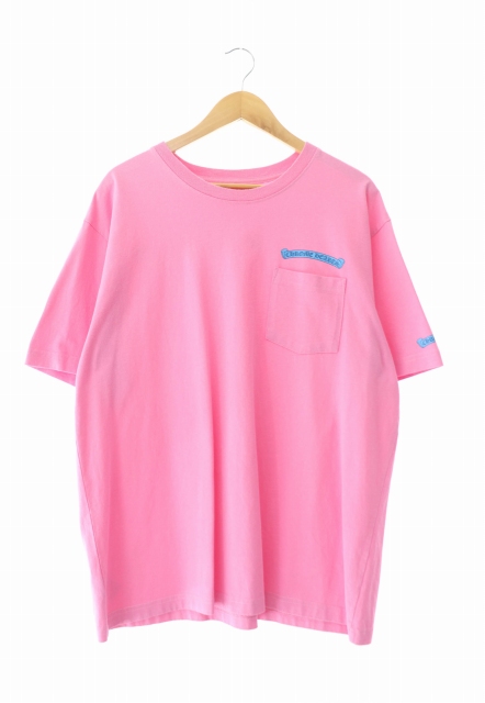 【クロムハーツ CHROME HEARTS】Tシャツ セメタリークロス ピンク クロムハーツ CHROME HEARTS】Tシャツ セメタリークロス ピンク クロム