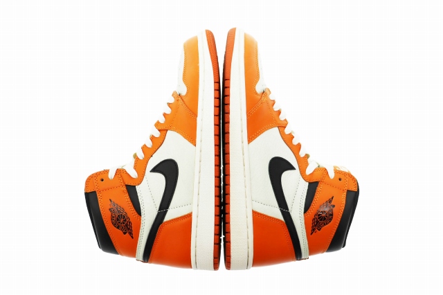 【中古】ナイキ NIKE AIR JORDAN1 RETRO HIGH REVERSE SHATTERED BACKBORD 555088-113 26.5 オレンジ ▲ 250601_2