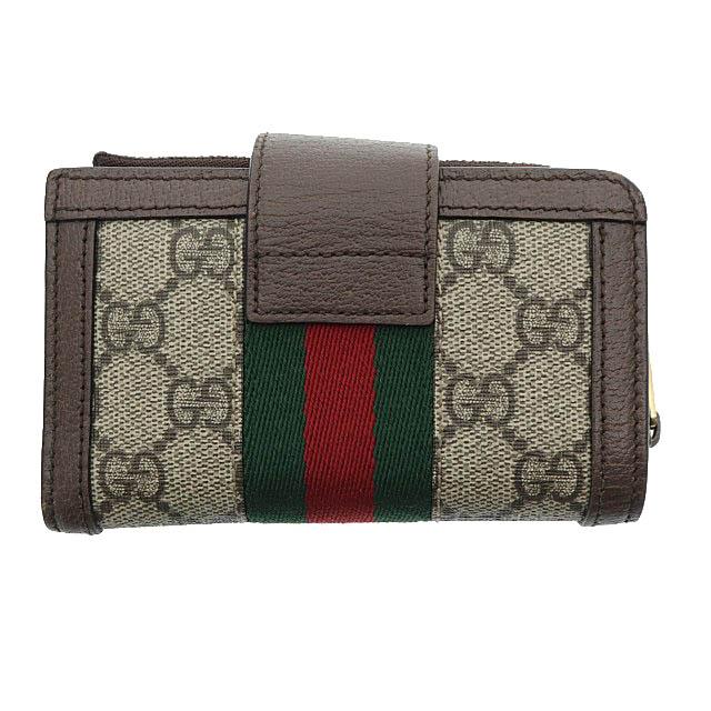 【中古】グッチ GUCCI GG マーモット OPHIDIA オフィディア コンパクト ウォレット 財布 699393 茶☆AA★▲ 240618の通販は 【中古】グッチ GUCCI GG マーモット OPHIDIA オフィディア コンパクト ウォレット 財布 699393 茶☆AA★▲ 240618の通販は