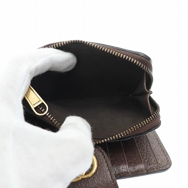 【中古】グッチ GUCCI GG マーモット OPHIDIA オフィディア コンパクト ウォレット 財布 699393 茶☆AA★▲ 240618の通販は 【中古】グッチ GUCCI GG マーモット OPHIDIA オフィディア コンパクト ウォレット 財布 699393 茶☆AA★▲ 240618の通販は