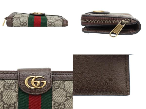 【中古】グッチ GUCCI GG マーモット OPHIDIA オフィディア コンパクト ウォレット 財布 699393 茶☆AA★▲ 240618の通販は 【中古】グッチ GUCCI GG マーモット OPHIDIA オフィディア コンパクト ウォレット 財布 699393 茶☆AA★▲ 240618の通販は