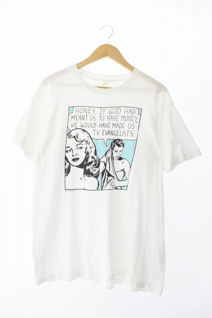 【中古】ヴィンテージ VINTAGE 80s Roy Lichtenstein Flying Fish Evangelists ロイ リキテンスタイン Tシャツ アートTの通販は