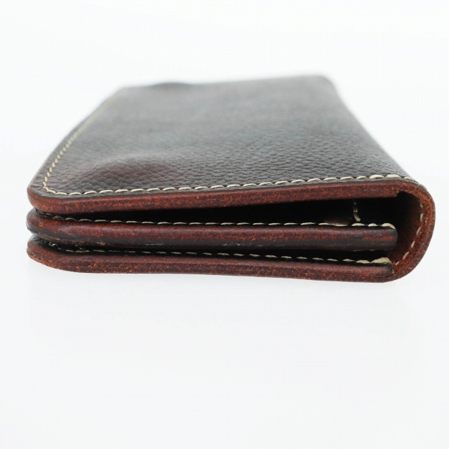 LARRY SMITH 二つ折り財布 ブラウン LARRY SMITH(ラリースミス