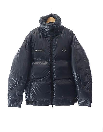 【中古】モンクレール MONCLER GENIUS 7 19AW フラグメント 藤原ヒロシ VIGGEN ダウン ジャケット 3 紺☆AA★■241013