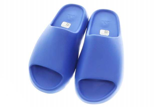 【中古】アディダス adidas YEEZY SLIDE AZURE 28.5cm ID4133 イージー スライド アズール ブルー ☆AA★▲■ 240923