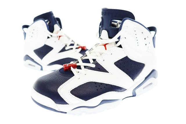 中古】ナイキ NIKE AIR JORDAN 6 RETRO OLYMPIC 2024 エア