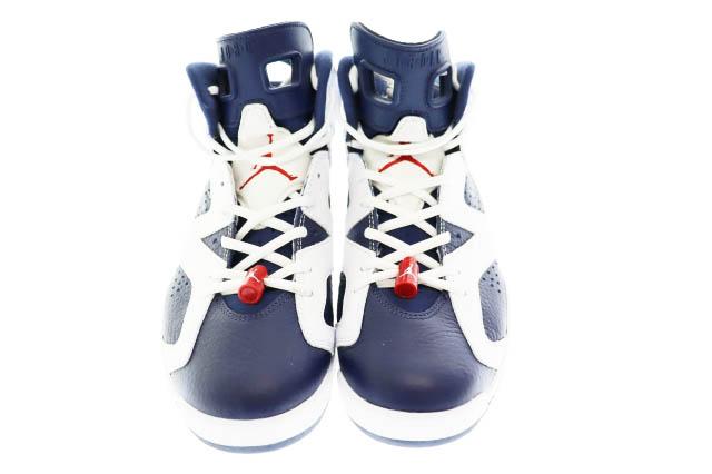 中古】ナイキ NIKE AIR JORDAN 6 RETRO OLYMPIC 2024 エア
