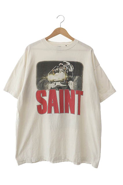 【中古】セントマイケル SAINTMICHAEL ×FREEDOM フリーダム 24SS S/S TEE 半袖 Tシャツ SM-YS3-0000-C20 XXL■240808