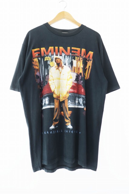 【中古】ヴィンテージ VINTAGE 00s EMINEM エミネム The Marshall Mathers LP MICHAEL 半袖 Tシャツ ラップT XL