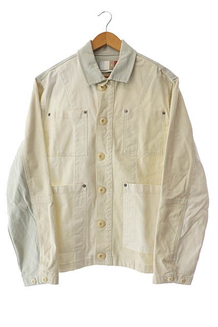 【中古】キスニューヨークシティ KITH NYC 22SS Washed Canvas Willoughby Chore Jacket チョア ジャケット M 240826