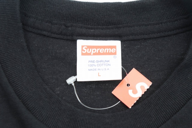 supreme 12ss origin オリジン　tee シュプリーム SUPREME 12SS Origin Tee オリジン 半袖 Tシャツ L 黒