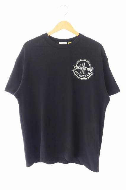 【中古】モンクレール × ロック ネイション デザイン バイ ジェイ-Z 24SS TEE ラバー ロゴ 半袖Tシャツ